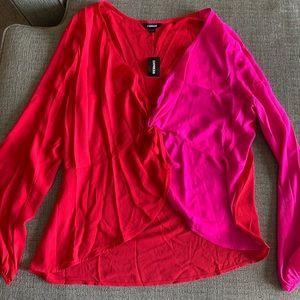 Colorblock Blouse by Express